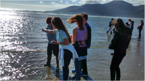 Year 9 Beach Survey in Murlough Bay, County Down